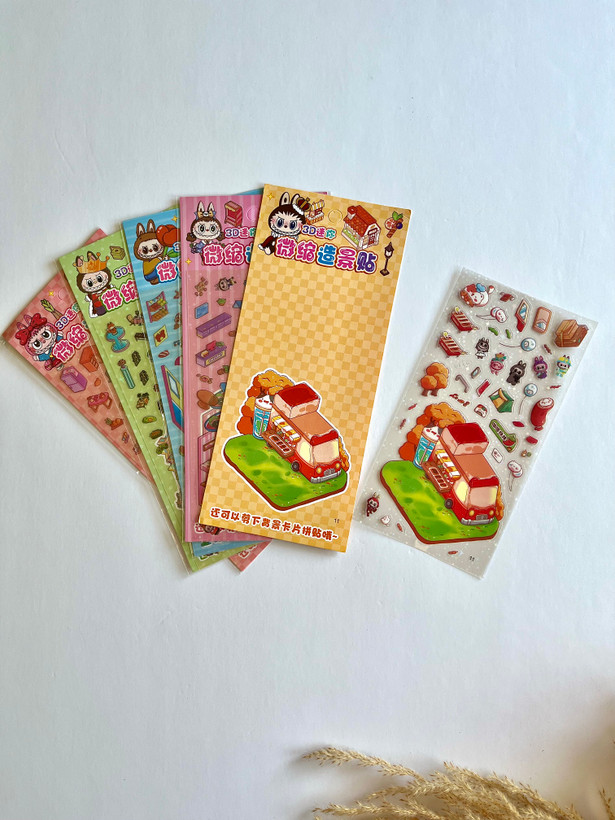 استیکر چیدمان تک ورقی (سایز کوچک)
