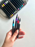 ماژیک اکرولیک بدنه مشکی (۲۴رنگ)
