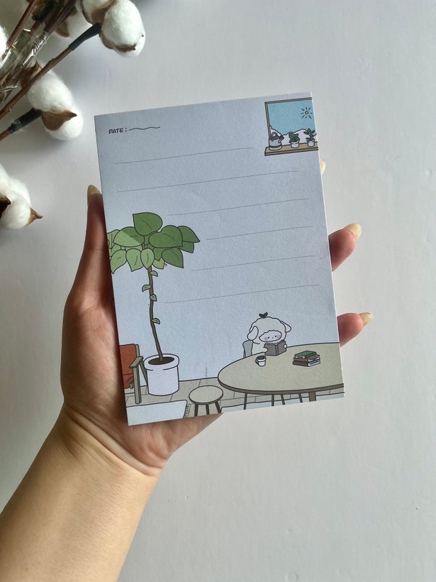 کاغذ یادداشت فانتزی سایز متوسط