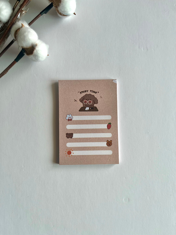 کاغذ یادداشت طرحدار سایز کوچک