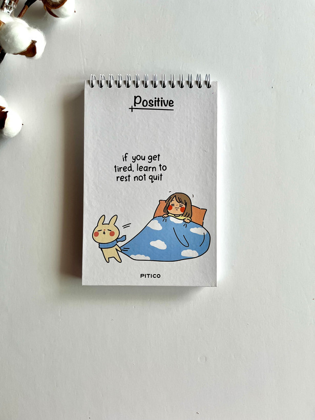دفترچه جلد سخت positive