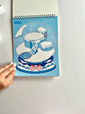 استیکر چیدمان دفترچه ای سیمی (سایز بزرگ )