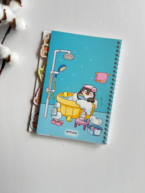 دفتر سیمی ۸۰ برگ دیوایدری