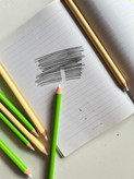 پاککن چوبی مدادی